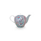 A TABLE Théière Flower Festival Bleu clair en porcelaine 1.6l