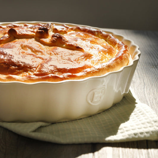 AU FOUR Tourtière haute 24 cm Argile en céramique